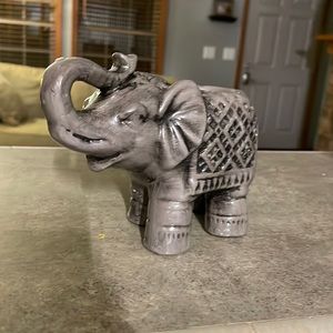 Elephant tealite candle holder
